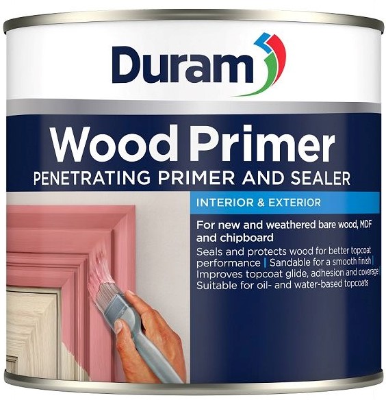Prime new and weathered bare wood, MDF and chipboard before applying a topcoat. Ideal for wooden skirtings, doors, windows, shutters, window sills, furniture, cupboards, ceiling beams, fascias, pergolas, fences, garden sheds and dog kennels.