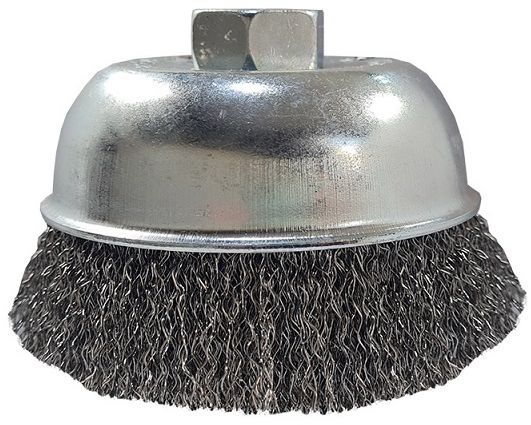 Our high quality cup brush is ideal for lighter cleaning work on metal surfaces.