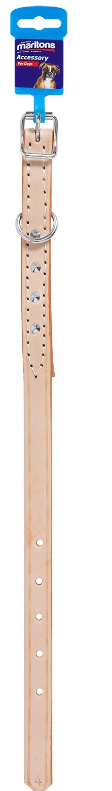 Collar for dogs. Stitched design. Easy to put on and take off.