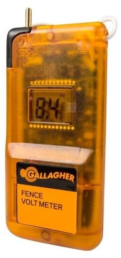 for instant reassurance that your fence is working. The Volt Meter provides a digital read out for accurate fence voltage measurement. Helps trace fence line shorts and faults and checks earth performance, voltage.