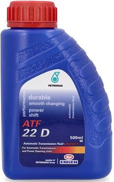 Engen ATF 22D is a high-quality automatic transmission fluid made from solvent refined base oils, viscosity index improvers, anti-oxidants, anti-wear agents, detergents, defoamants and special friction modifiers. Engen ATF 22 D meets the requirements of Mercedes Benz specification MB 236.1.