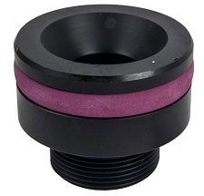 Sometimes farmers have to attach a submersible pump at the bottom of the cylinder. An adapter made of acetyl that is strong enough is used.