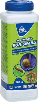 A granular insecticide ready-to-use snail bait. Safer formulation, contains a pet repellent. Unique bran flake bait. Convenient, ready to use.