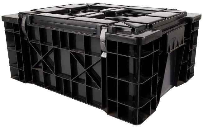 This Ammo Box is stackable and made of made of food grade material -Ideal for organising and storing tools outdoor and camping equipment etc.