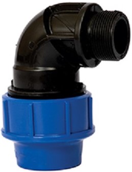 PP Compression fittings are widely used in water supply and irrigation. Fast & Reliable connection: Split ring opening has been optimized to make pipe insertion even easier. Turning of pipes can be prevented by inner threaded during installation. Specification: Pipe and fittings shall be manufactured from virgid PP (Polypropylene) compounds. Compression fittings are an excellent alternative to sweating two pipes together. Fields of Application: Piping networks for water supply of public works. Piping networks for water treatment systems. Working pressure: At 20°C - PN16 (Threaded fittings: PN164).