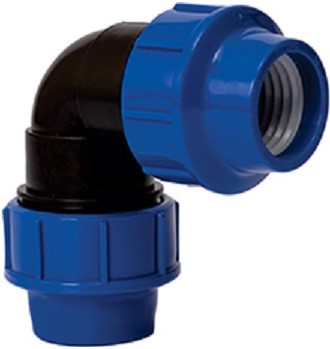 PP Compression fittings are widely used in water supply and irrigation. Fast & Reliable connection: Split ring opening has been optimized to make pipe insertion even easier. Turning of pipes can be prevented by inner threaded during installation. Specification: Pipe and fittings shall be manufactured from virgid PP (Polypropylene) compounds. Compression fittings are an excellent alternative to sweating two pipes together. Fields of Application: Piping networks for water supply of public works. Piping networks for water treatment systems. Working pressure: At 20°C - PN16 (Threaded fittings: PN37).