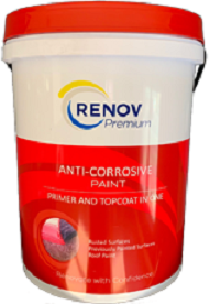 Renov ACP 28 is an anti-corrosive primer and suitable as topcoat on mild steel, previously painted metals, roof sheeting and rusted surfaces.