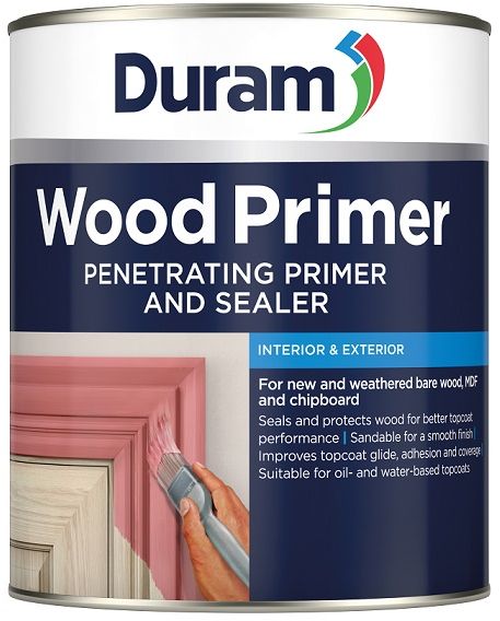 Prime new and weathered bare wood, MDF and chipboard before applying a topcoat. Ideal for wooden skirtings, doors, windows, shutters, window sills, furniture, cupboards, ceiling beams, fascias, pergolas, fences, garden sheds and dog kennels.