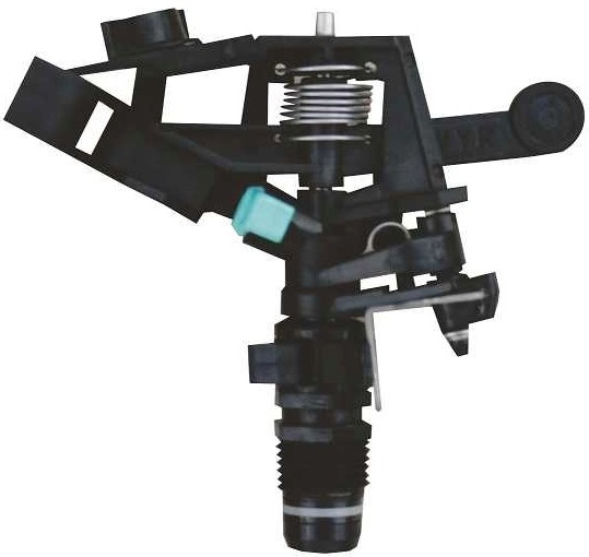 Nylon part circle with nozzle.