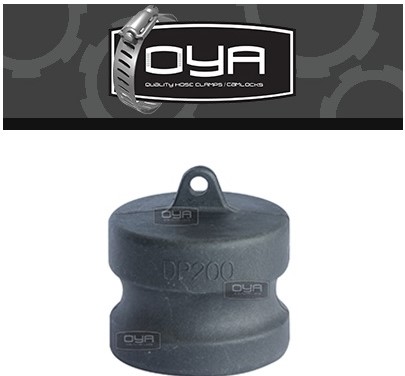 Poly prop camlock fittings.