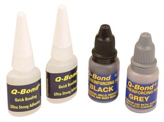 Quick bonding ultra-strong adhesive and filling powders.