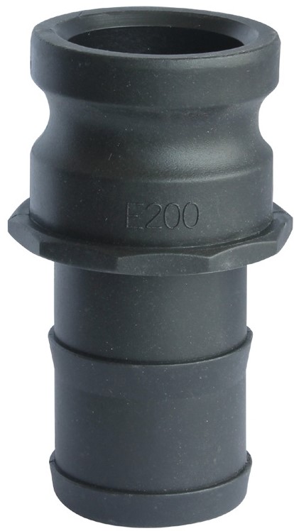 Poly prop camlock fittings.