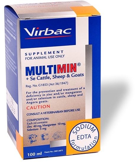 For the prevention and treatment of a deficiency in zinc and/or manganese and/or selenium in cattle, sheep and Angora goats. Balanced formulation of trace minerals for improved immunity, reproduction and production. Balanced formulation of trace minerals for improved immunity, reproduction and production. Proven efficacy and trace mineral bioavailability.