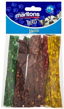 Flat Chew treats are packed with flavour which your dog will enjoy.