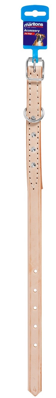 Collar for dogs. Stitched design. Easy to put on and take off.