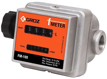 Mechanical Fuel Meter, compact & easy to read.
