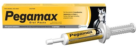 A full spectrum dewormer which will control all worm species in horses of all ages including pregnant mares.