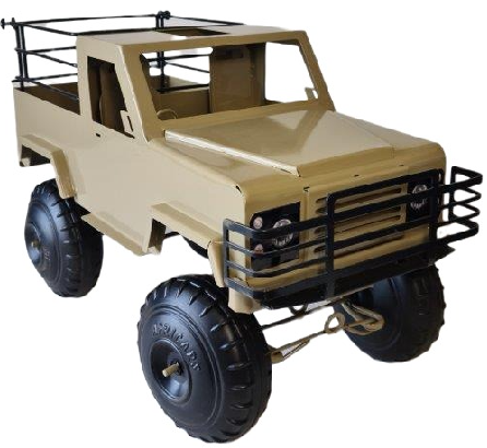 Steel Toy Land Rover Africars.