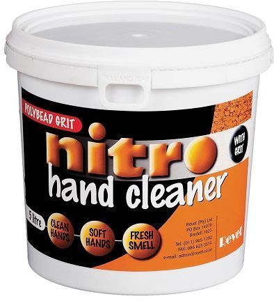 A solvent free, hand cleaning paste with grit, designed to clean hard working hands.