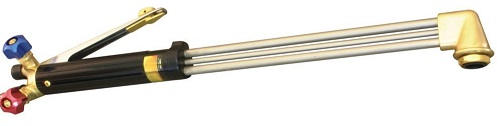 Cutting torch designed to ensure operator comfort.