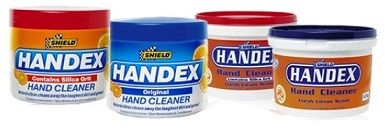 Heavy duty creamy hand cleaner.