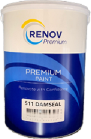 Renov Damseal is a bitumen based waterproofer to waterproof dams and ponds. Non-Toxic.