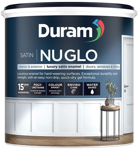 Product Uses, the product protects and decorates interior and exterior trims, doors, windows, furniture and toys. Ideal to neaten fascias, gutters and window sills. Gel formulation, easy to apply, non drip, self levelling, high film build and excellent obliteration. Polyurethane performance for ultimate toughness. Smooth, luxurious finish. Water-based, odourless, quick drying and water clean up, non yellowing and washable, low VOC, lead free and environment friendly with a 10 year quality guarantee.