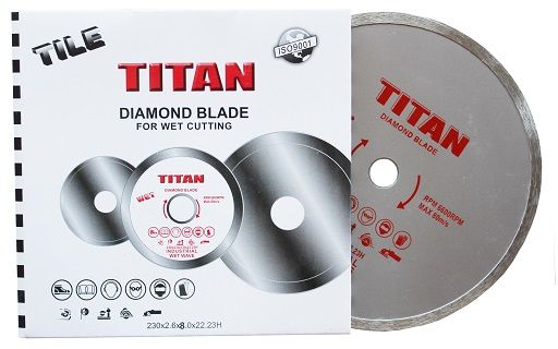 Blade suitable for neat cuts in hard materials like ceramic tile marble etc.