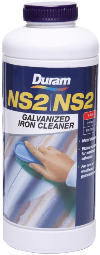 A ready to use cleaner and etching compound that is essential to prepare new and weathered galvanized iron, as well as many types of metal.