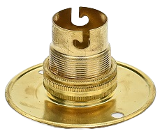 A batten holder is an electrical component. It is the light fittings that is hard wired to the wiring in your home, in which the light bulb is screwed into. Instead of fabric cable connecting a lamp holder to the ceiling, a batten holder reduces the need to use electrical cord.