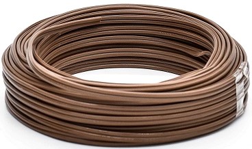 Electrical Wire Audio Flex 0.5mmx20m Brown
