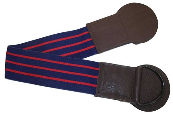 Webbing girth with 80mm dee rings on the end. Specially designed to be used with McLellan saddles.