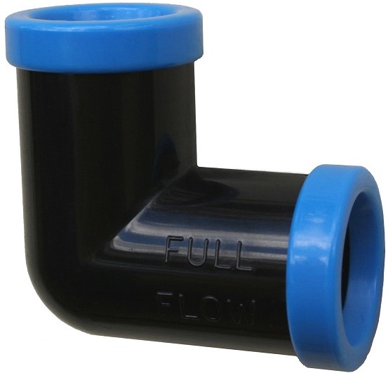 Full Flow® compression fittings are the industry standard for easy, trouble free and leak-proof connections. They are simple and efficient to use. Just push the pipe into the fitting until it hits the pipe stop inside. Full Flow® compression fittings are manufactured from engineering grade ABS material for toughness and strength and are made to fit SABS spec class 3 polypipe (LDPE). They are available in 4 sizes: 13mm, 15mm, 20mm and 25mm. All Full Flow® fittings have colour coded rings to easily identify their size and like all Microjet® products have their name proudly emblazoned on their bodies. This fitting is used for connecting a polypipe to a B.S.P. threaded pipe or fitting. If it Doesn't say Full Flow®  Then it isn't.