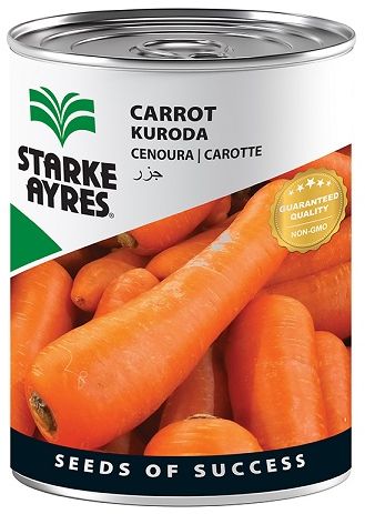 Uniform tapered carrots which grow well in the heat. Germination: 10 to 14 days Maturity: 90 to 120 days Sowing depth: 1cm Ideal conditions: Full sun, all year round.