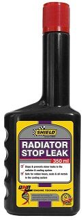 Stops and prevents minor leaks in the radiator Colling system.
