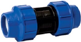 PP Compression fittings are widely used in water supply and irrigation. Fast & Reliable connection: Split ring opening has been optimized to make pipe insertion even easier. Turning of pipes can be prevented by inner threaded during installation. Specification: Pipe and fittings shall be manufactured from virgid PP (Polypropylene) compounds. Compression fittings are an excellent alternative to sweating two pipes together. Fields of Application: Piping networks for water supply of public works. Piping networks for water treatment systems. Working pressure: At 20°C - PN16 (Threaded fittings: PN10).