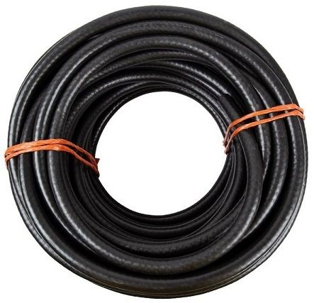 Reinforced hose ideal for fuel.