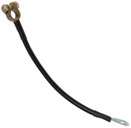 Battery to starter cable.