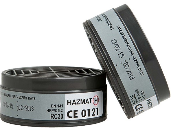 Protects against Inorganic gases and vapours e.g. chlorine, hydrogen sulphide, hydrogen cyanide.