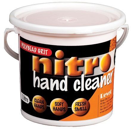 A solvent free, hand cleaning paste with grit, designed to clean hard working hands.