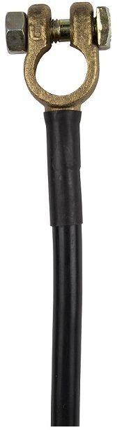 Battery to starter cable.