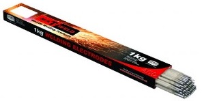 Suitable electrode for mild steel welding, fillet, tack and butt welding.
