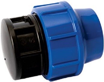 PP Compression fittings are widely used in water supply and irrigation. Fast & Reliable connection: Split ring opening has been optimized to make pipe insertion even easier. Turning of pipes can be prevented by inner threaded during installation. Specification: Pipe and fittings shall be manufactured from virgid PP (Polypropylene) compounds. Compression fittings are an excellent alternative to sweating two pipes together. Fields of Application: Piping networks for water supply of public works. Piping networks for water treatment systems. Working pressure: At 20°C - PN16 (Threaded fittings: PN24).