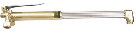 Cutting torch designed to ensure operator comfort.