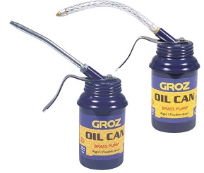 Oil cans has a modern and contemporary design with a dome shaped body.