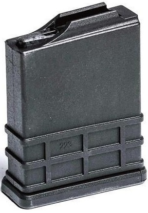 .223REM family of cartridges: 10 Rounds MAX OAL: 2.550".