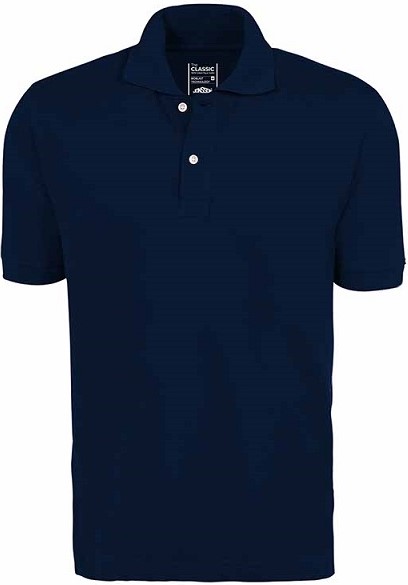 Clearance Sale! Limited stock available. Rib collar, side slits with bar tacks, regular fit for comfort. Top stitching on the arm holes and shoulder seams, specialised placket. Bioblast technology.