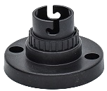 A batten holder is an electrical component. It is the light fittings that is hard wired to the wiring in your home, in which the light bulb is screwed into. Instead of fabric cable connecting a lamp holder to the ceiling, a batten holder reduces the need to use electrical cord.