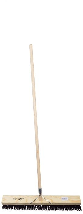 Millennium 610mm Synthetic Platform Broom, Brown - with handle and 88 grip.