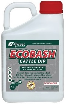 Emulsifiable concentrate - cattle dip and spray. Controls ticks, has a detaching effect. Kills lice. Controls nuisance flies, biting flies, face flies. Protects against screw-worm infestation in cattle.